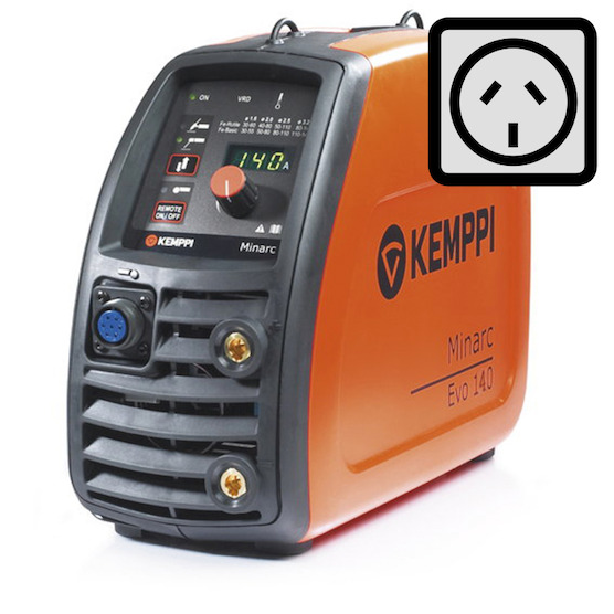 WELDER STICK MINARC EVO 140AU VRD 10A PACKAGE