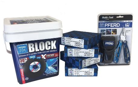 DISC CUTOFF 125MM 1.0 INOX U/T PK 100 THE BLOCK BONUS