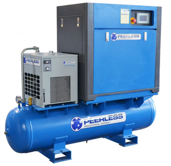 20HP VARIABLE SPEED ROTARY SCREW COMPRESSOR - 2200LPM @ 8BAR
