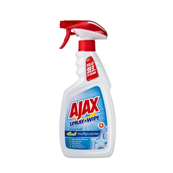 SPRAY 'N' WIPE OCEAN FRESH TRIGGER 500ML