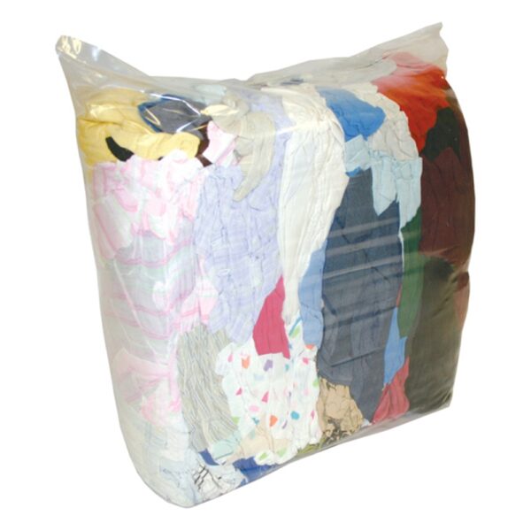 RAG BAG COTTON COLOURED PREMIUM 10KG SLAB