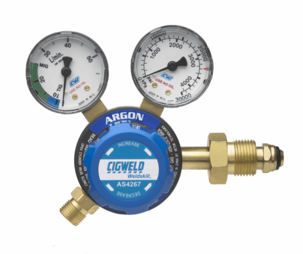 REGULATOR CUTSKILL ARGON 55LPM 2 GAUGE SI
