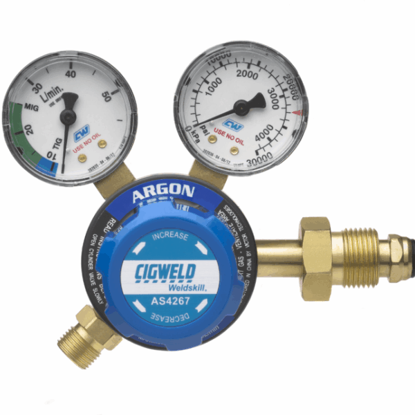 REGULATOR CUTSKILL ARGON 55LPM 2 GAUGE SI