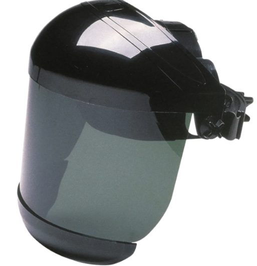 FACESHIELD COMPLETE BLACK EAGLE CLEAR