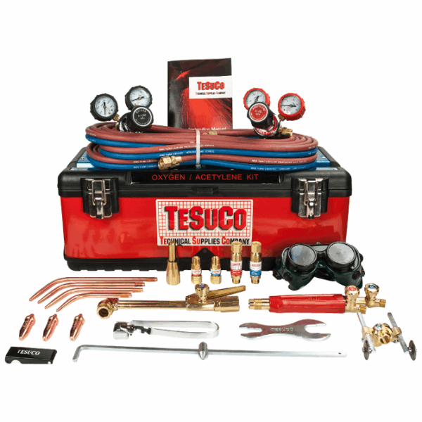 KIT GAS WELDING-HEATING-CUTTING OXYGEN-ACETYLENE