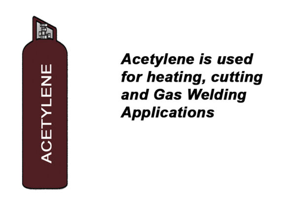TRADE N GO GAS ACETYLENE E 4.9M3 RE/FILL