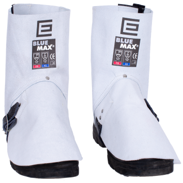 ELLIOTT SPATS WELD CHROME LEATHER VELCRO