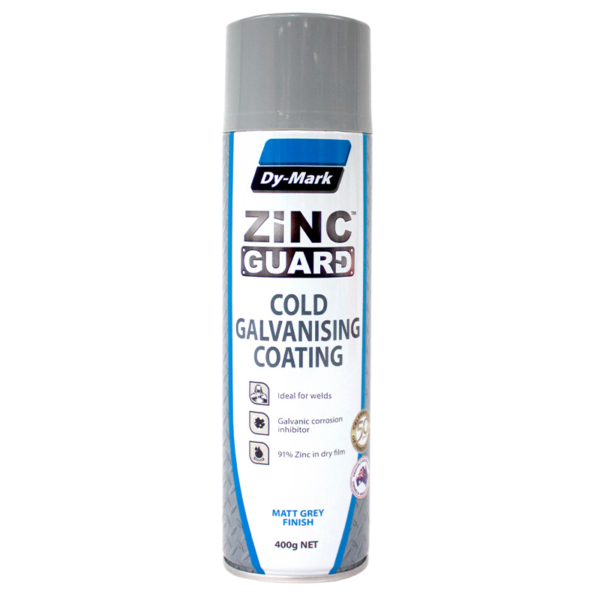 DYMARK PAINT SPRAY ZINC GUARD COLD GALVANISING COATING 400G
