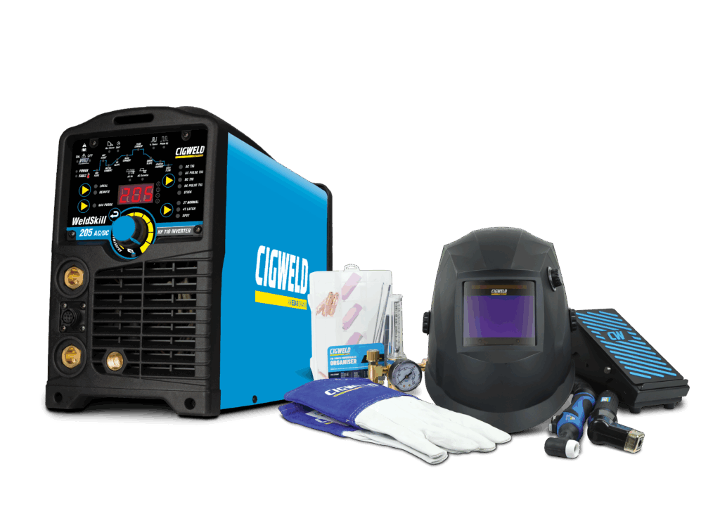 CIGWELD WELDSKILL 205 AC/DC INVERTER TIG/MMA WELDER POWER PACK