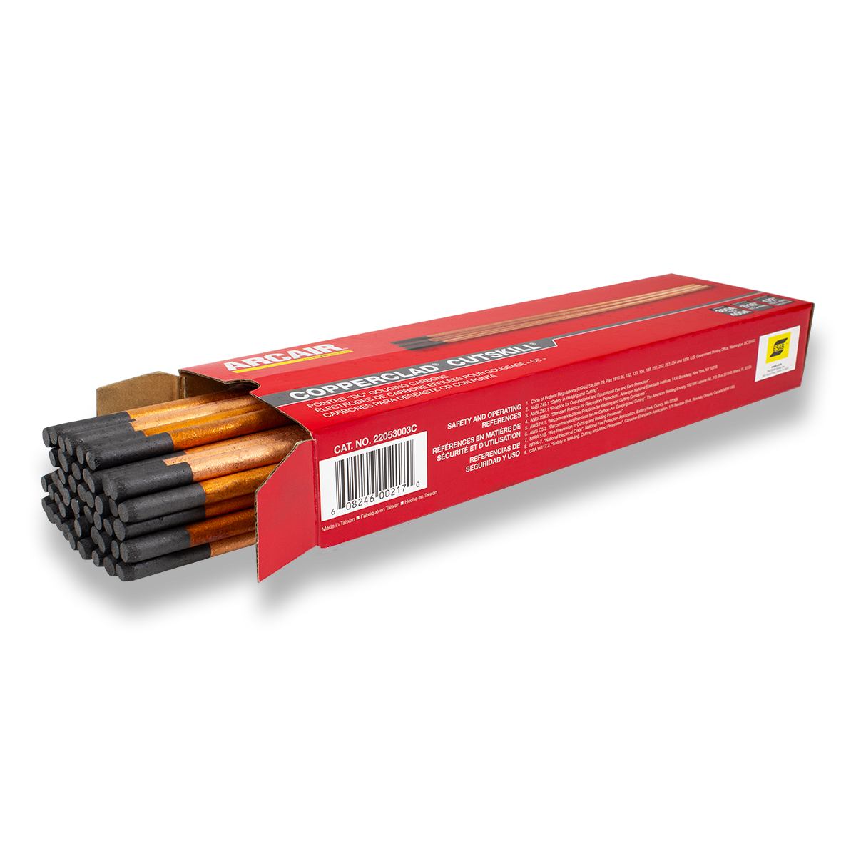 CIGWELD ROD CARBON SUPRE GOUGING CUTSKILL DC 8.0MM (50)