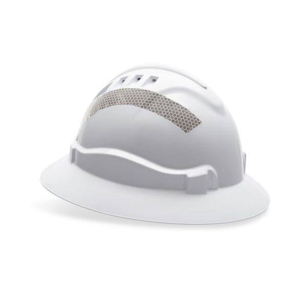 PRO CHOICE HARD HAT BALTIC DIESEL WHITE WITH REFLECTIVE TAPE HHV6FB-W