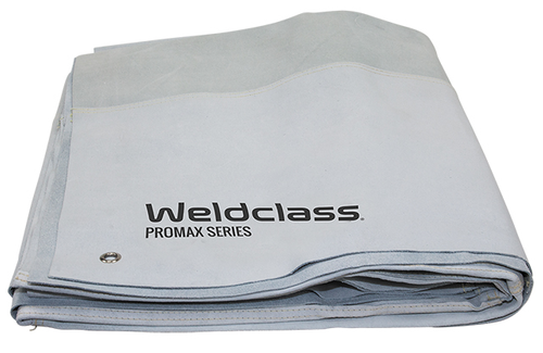 WELDCLASS BLANKET PROMAX LEATHER 2X2M WITH EYELETS FOR WELDING