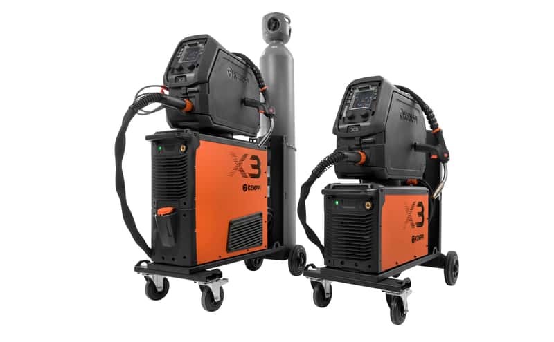 KEMPPI MIG X3 PULSE GAS COOLED WELDING PACKAGE FOR INDUSTRIAL USE