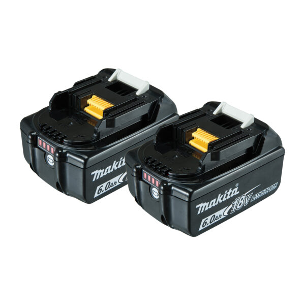 MAKITA 18V 6.0AH BATTERY TWIN PACK HIGH CAPACITY POWER CELLS