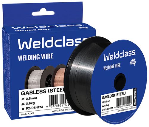 WELDCLASS WIRE GASLESS E71T-11 0.9MM 0.9KG WELDCLASS