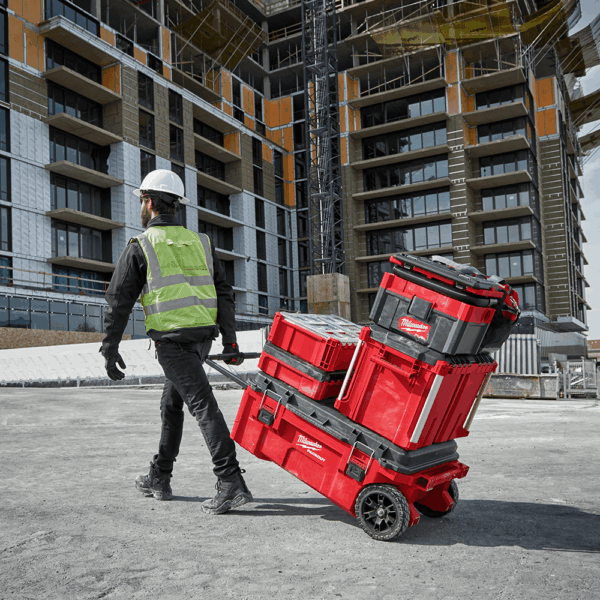 MILWAUKEE PACKOUT ROLLING TOOL CHEST - DURABLE MOBILE STORAGE