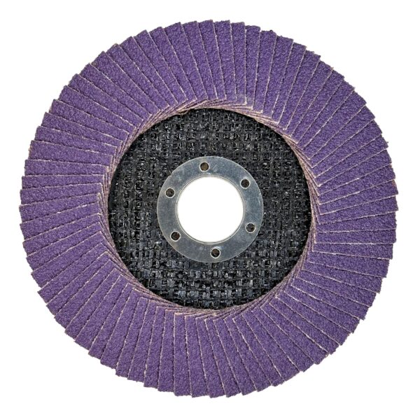 ABRASIFLEX FLAP DISC 125MM X 22MM CERAMIC 40 GRIT