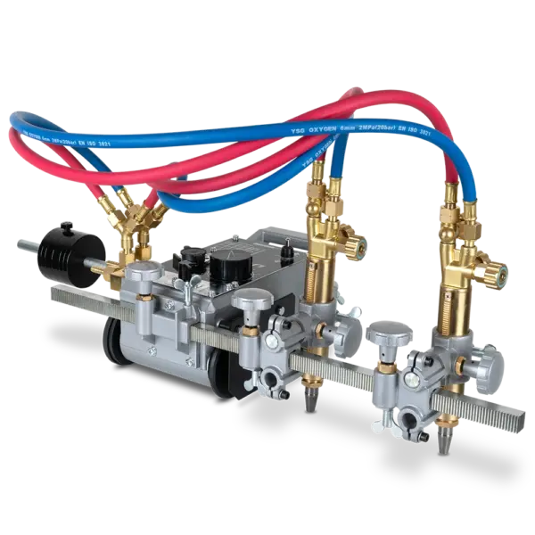 DOUBLE STRAIGHT LINE GAS CUTTING MACHINE FOR INDUSTRIAL USE