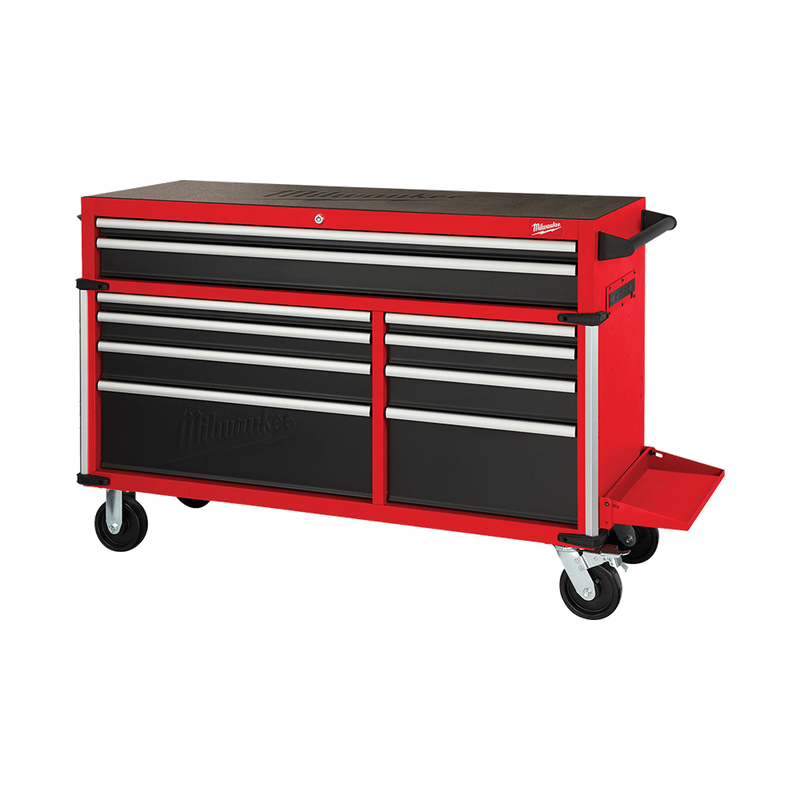 TECIND 10 DRAWER STEEL STORAGE 56'' TROLLEY L1422XW562XH983MM