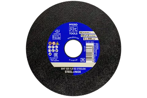 PFERD CUT-OFF WHEEL EH 180X2.5X22.23MM DEPRESSED CENTRE