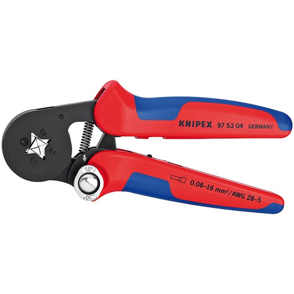 TRIDON SELF-ADJUSTING CRIMPING PLIERS 0-16MM2 FOR PRECISE CRIMPS