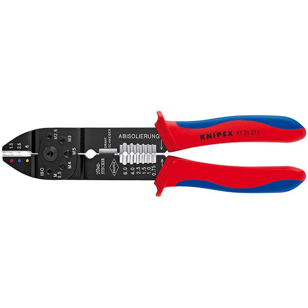 TRIDON RATCHETING CRIMPING PLIERS HIGH LEVERAGE 280MM MULTI CRIMP