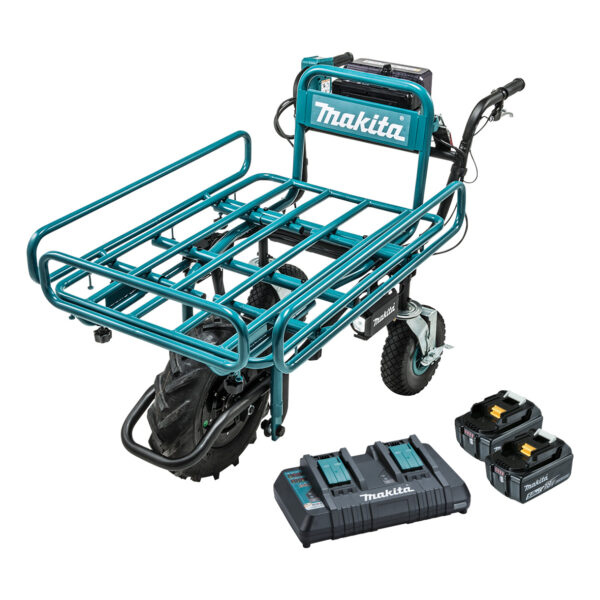 MAKITA 18V BRUSHLESS WHEELBARROW PIPE FRAME COMBO - POWER TOOL