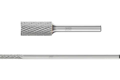 PFERD BURR CYLINDRICAL WITH RADIUS END 3MM SHANK 3X13MM HEAD
