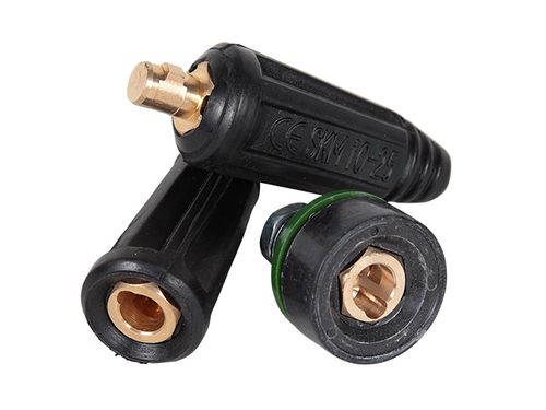 WELDCLASS CABLE CONNECTOR "10-25" MALE PLUG (9MM PIN)