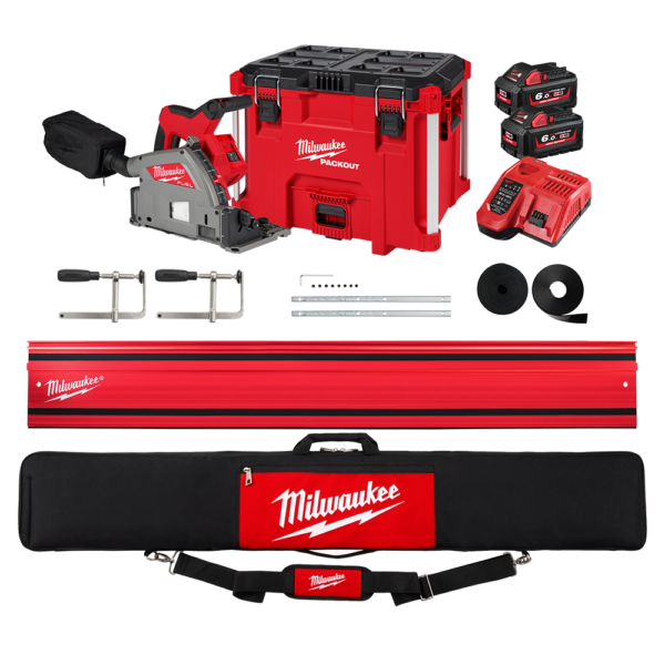 TECIND M18 FUEL 165MM TRACK SAW KIT