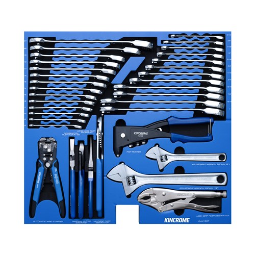 KINCROME 38 SPANNER TRAY TOOL ARMOUR - DURABLE HAND TOOL ORGANIZER