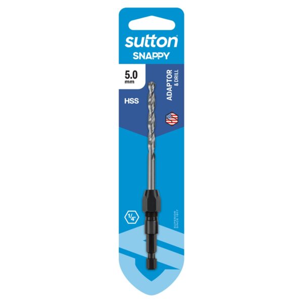 SUTTOO DRILL D213 HEX SHANK HSS-CO SUPABIT 4.0MM HIGH SPEED DRILL