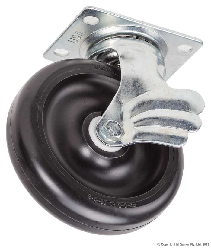 BONE & TAIL BONE CASTER ASSEMBLY - HEAVY DUTY INDUSTRIAL CASTER