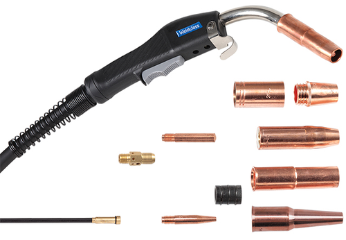 WELDCLASS MIG PARTS KIT WITH STORAGE BOX TWC #4 WELDCLASS