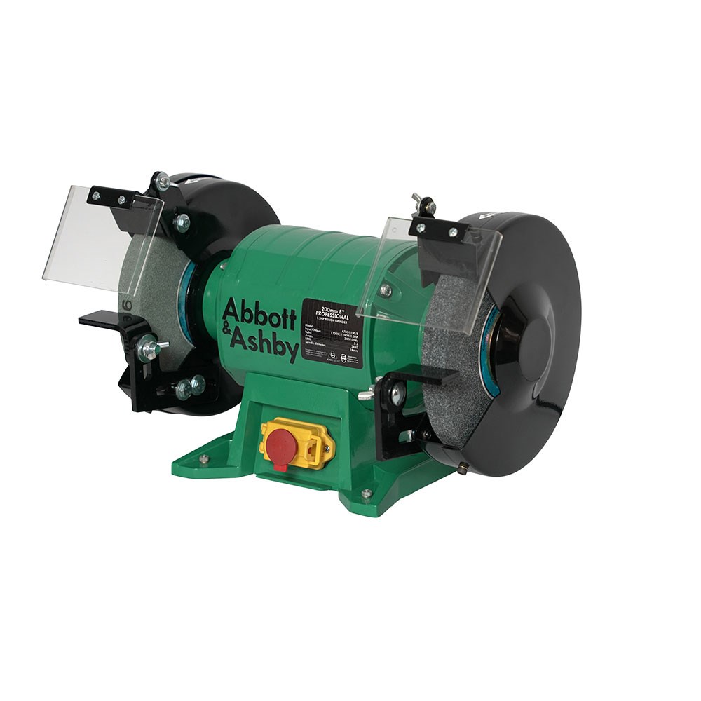ABBOTT & ASHBY 811513 BENCH GRINDER 1100W 200MM NVR SWITCH
