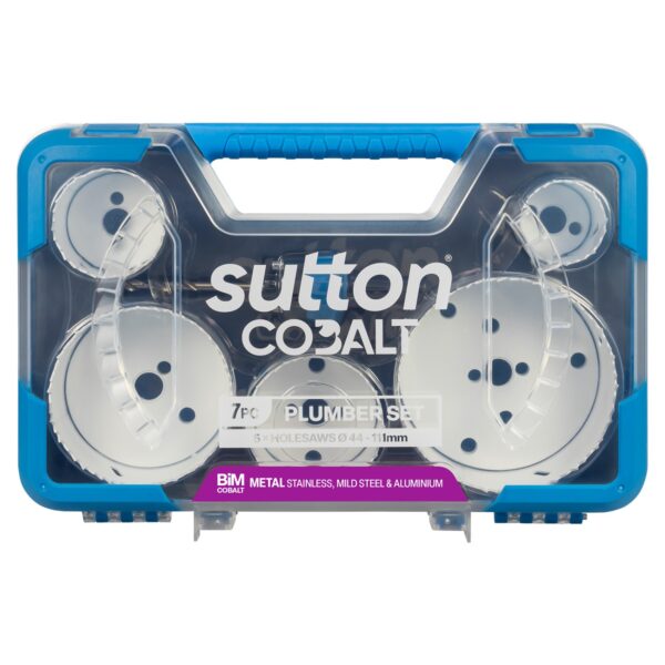 SUTTON HOLESAW H125 BI-METAL COBALT MEGA SET 19-121MM 26PC