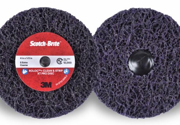3M SCOTCH-BRITE ROLOC BRISTLE DISC RD-ZB 80 TR YELLOW 50X16MM ABRASIVE