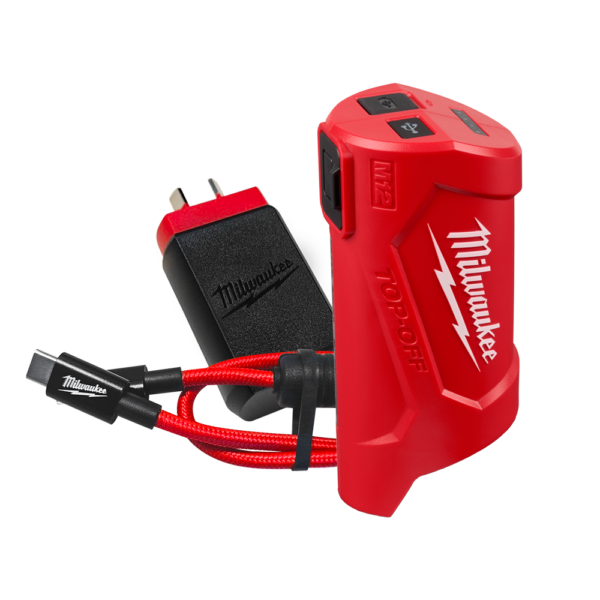 MILWAUKEE M12 USB-C TRAVEL CHARGER FAST CHARGING SOLUTION