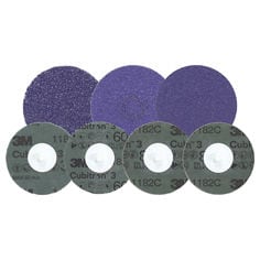 3M CUBITRON 3 FIBRE DISC 1182C 180MM X 22MM 36+ SLOTTED