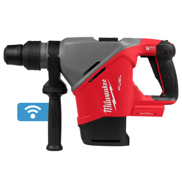 MILWAUKEE 18V LI-ION FUEL 40MM SDS MAX ROTARY DRILL WITH VACLINK