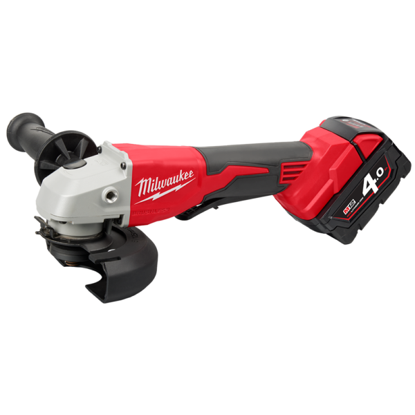 MILWAUKEE M18 BRUSHLESS 125MM ANGLE GRINDER WITH DEADMAN PADDLE