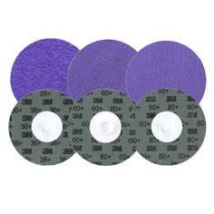 3M CUBITRON 3 ROLOC DURABLE EDGE DISC 1184F 36+ GRIT