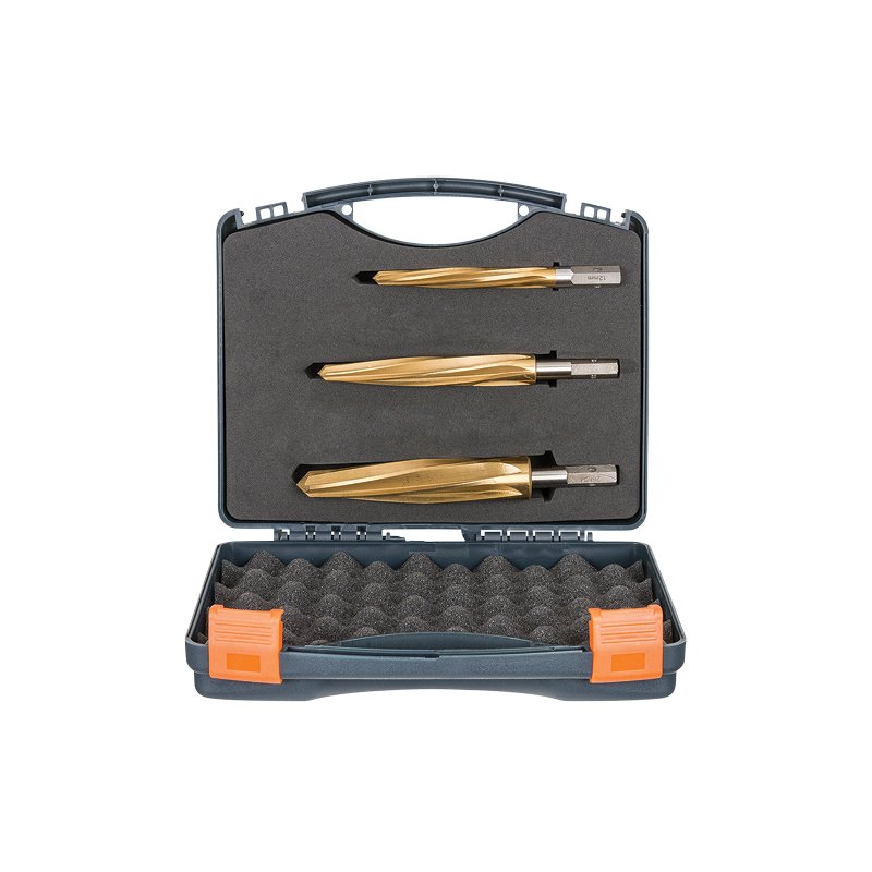 ALPHA VERSADRIVE REAMER SET 14, 18 & 22MM PRECISION CUTTING TOOLS