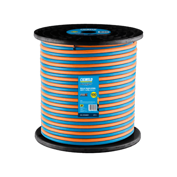 CIGWELD RBX FT HSE LPG5MM 10M GAS HOSE FOR INDUSTRIAL WELDING