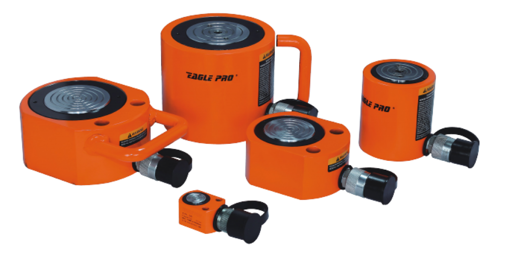 TRAQUI 30T SINGLE ACTING RAM - PANCAKE STYLE - 13MM STROKE