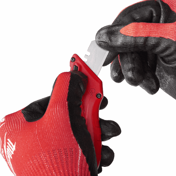 MILWAUKEE COMPACT SIDE SLIDE UTILITY KNIFE FOR PRECISION CUTTING